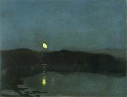 William Stott of Oldham Waning Moon Sweden oil painting artist